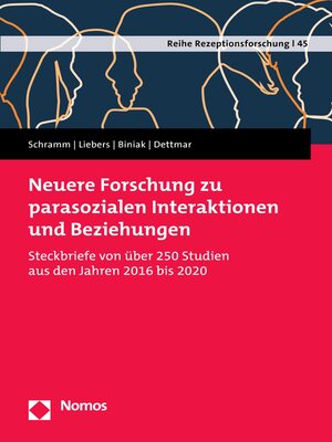 cover image of Neuere Forschung zu parasozialen Interaktionen und Beziehungen